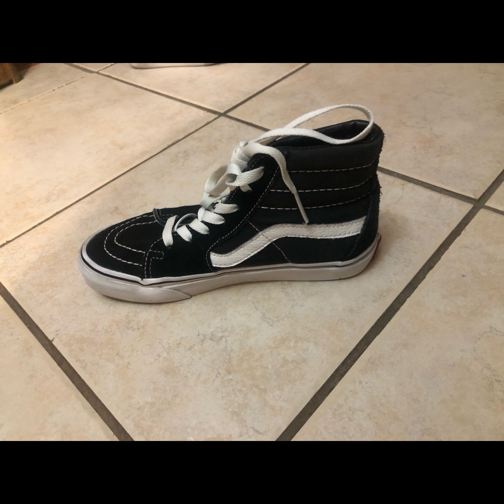 Vans Black Hightops